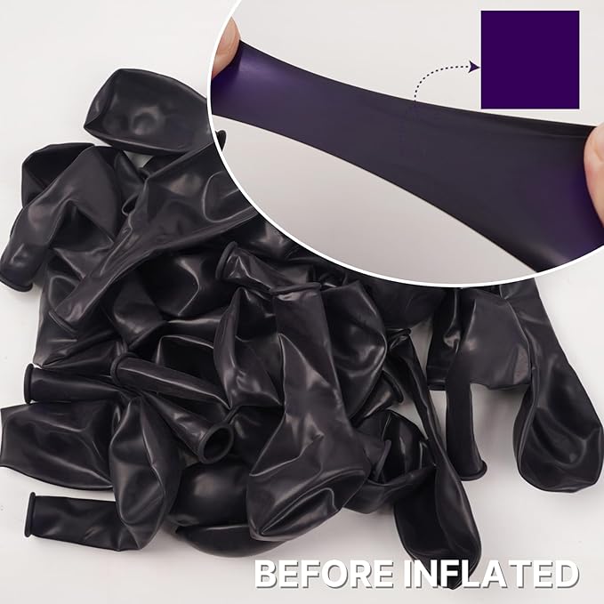 PartyWoo Dark Purple Balloons 99pcs Different Sizes of 36 18 12 10 5 Inch Royal Purple Balloon Arch Kit for Birthday Baby Shower Graduation Anniversary Bachelorette Party Decorations Purple-Y16
