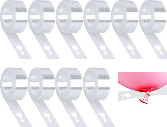 Balloon Decorating Strip,10 Balloon Arch Strip Kit for Party Wedding Birthday Decorations Balloon Tape