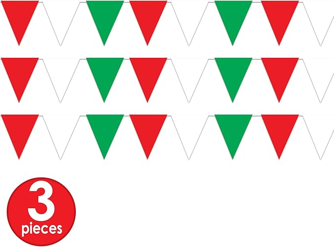 RWG Indoor/Outdoor Pennant Banner Party Accessory