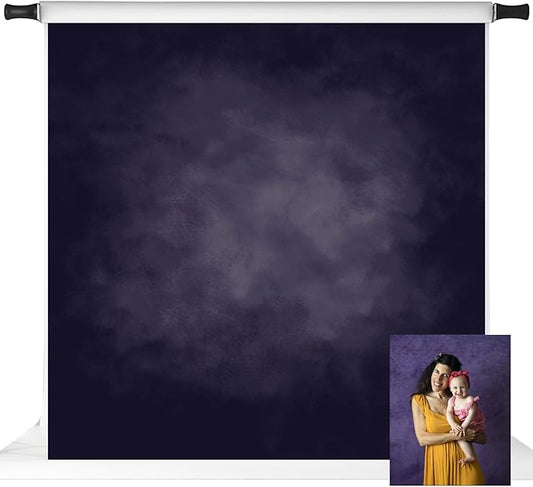 Kate Purple Photography Backdrops Abstract Photo Backdrop Poratrait Background for Photoshoot, 10x10ft