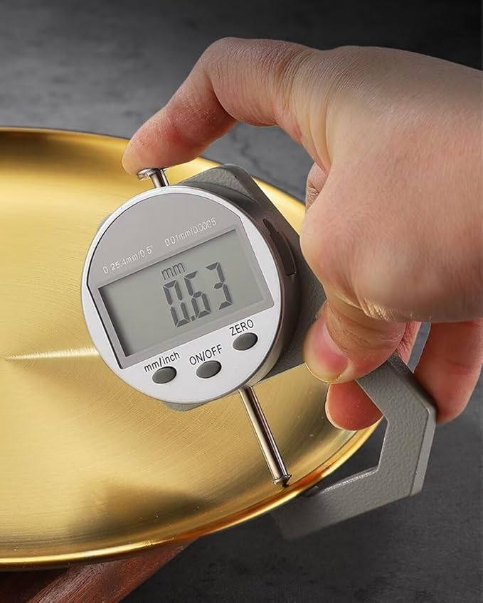 Serving Trays 14.2in Stainless Steel Decorative Tray Round Gold Tray for Kitchen Wedding Party Coffee Table