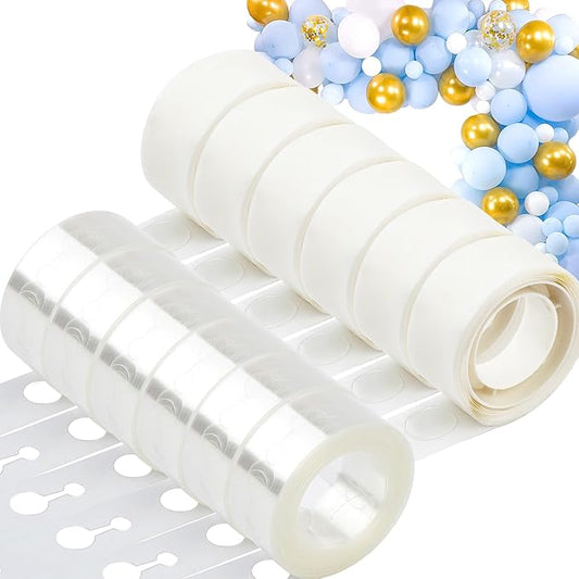 Balloon Arch Kit With Strip, 200 Glue Dots, 32.8Ft Tape for Birthday, Graduation, Wedding, Baby Shower Wall Decorations