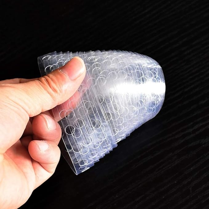 3 Rolls Balloon Decorating Strip Balloon Arch Strip Clear Balloon Arch kit Decorating Balloon Strip Kit for Birthday Wedding Decorating(16.4 Feets, Single Holes)