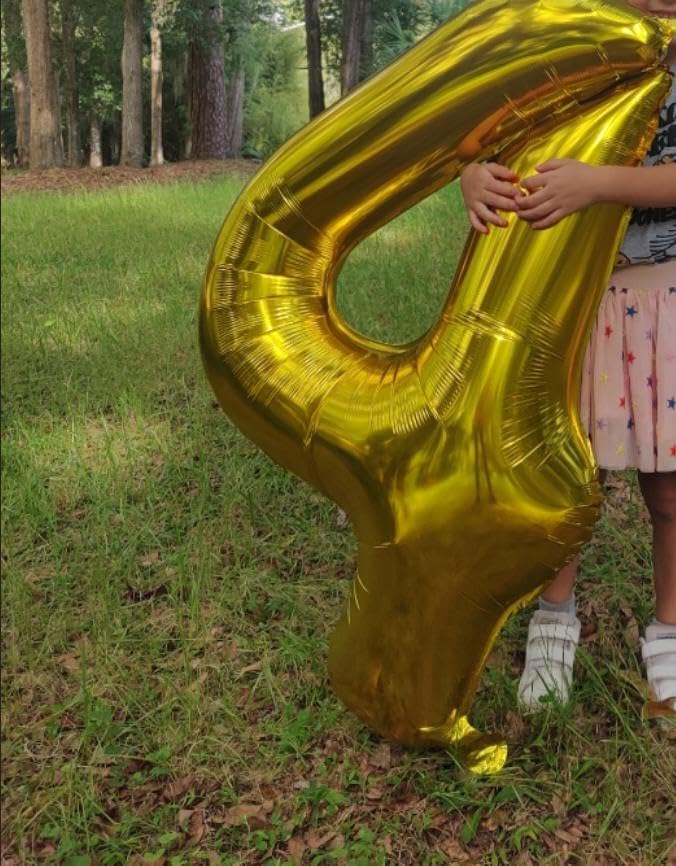 40 inch Number Balloon 0-9 Gold Large Number 40 Balloons,Digital Balloons for Birthday Party Celebration Decorations Supplies, Helium Foil Number Balloons for Wedding Anniversary