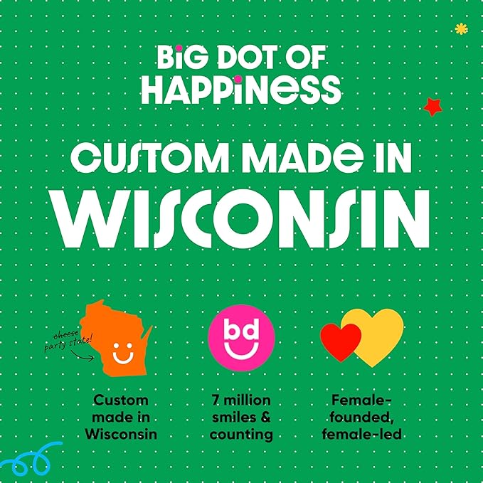 Big Dot of Happiness Bump, Set, Spike - Volleyball - Baby Shower or Birthday Party DIY Decorations - Clothespin Garland Banner - 44 Pieces