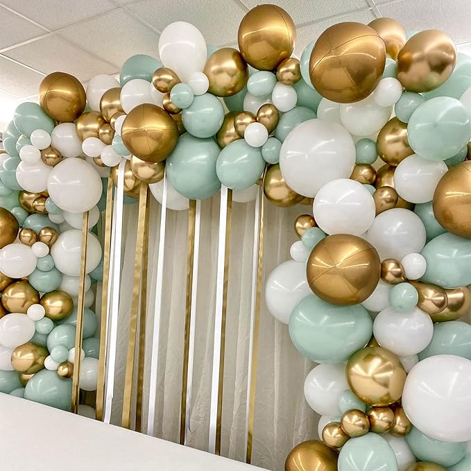 Voircoloria 105pcs White Balloons 12inch Party Balloons for Birthday Baby Shower Graduation Wedding Anniversary Party Decorations