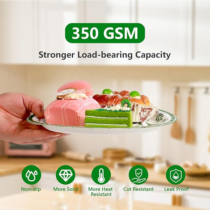 Grencian Green Coffee Birthday Party Decorations - 96Pcs Green Iced Coffee Theme Supplies Plates and Napkins Disposable Tableware Set for Latte Lover Birthday Party Decorations Serve 24
