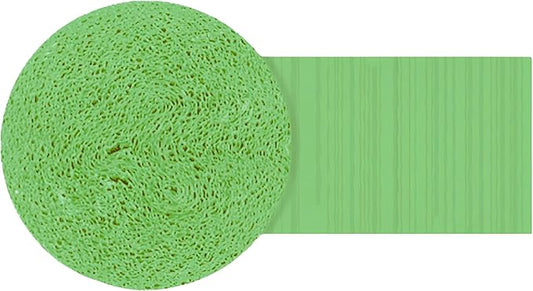 Jumbo Kiwi Green Crepe Paper Roll - 500 ft. - Vibrant Decor, Perfect for Parties & DIY Projects