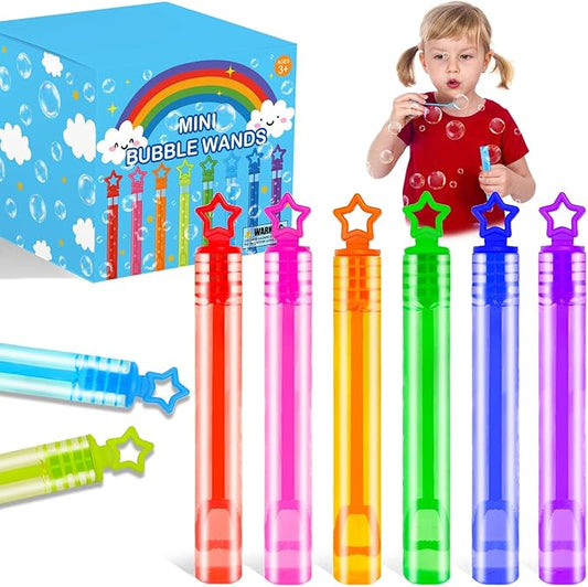 Bulk Mini Bubbles Party Favors for Kids 100-300 Pack, Small Graduation Birthday Pinata Goodie Bag Fillers Non Candy Treats for Toddlers, 4 of July Essentials Toys Prizes Rewards for Boys Girls