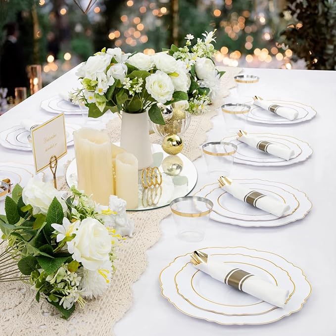 20 Pack Round Mirror Centerpieces for Tables, No Glass AcrylicCircle Mirror Table Centerpieces Mirror Tray Candle Plates for Wedding Table DecorationChristmas Home Decor (6inch)