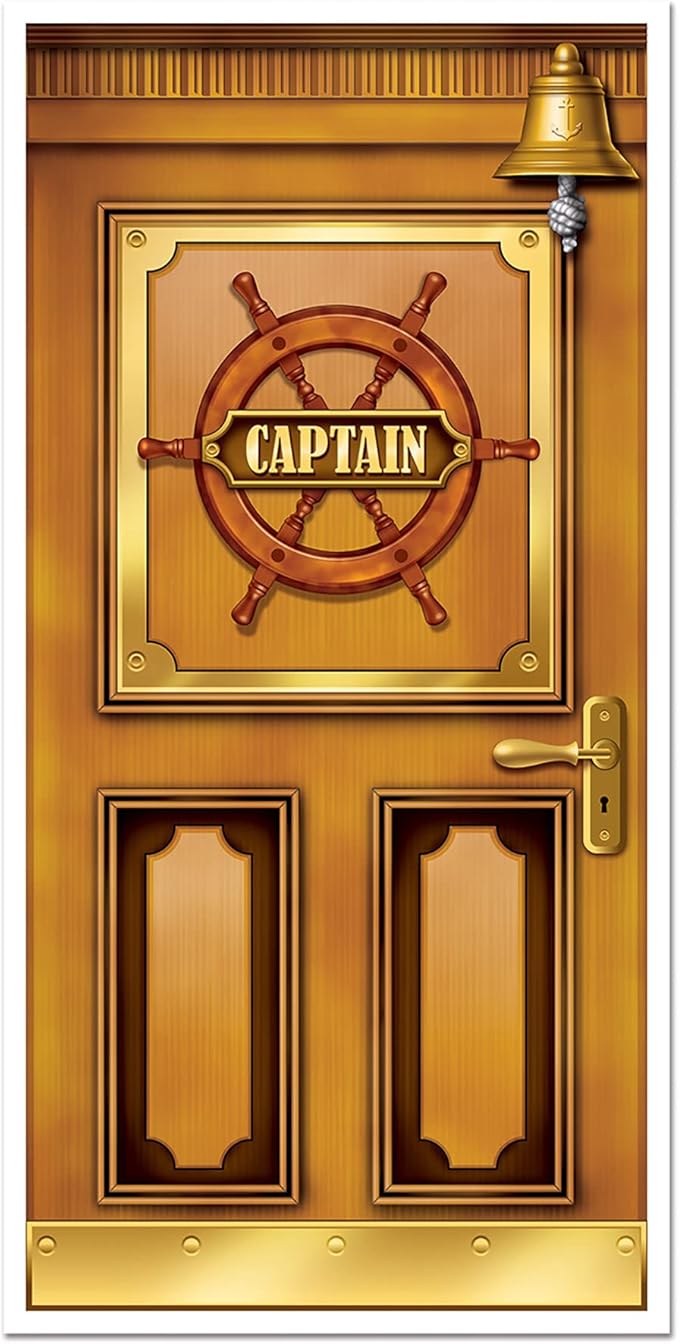 Cruise Ship Door Cover Party Accessory (1 Count) (1/Pkg)