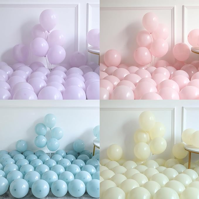 154Pcs Spring Wildflower Balloons Arch Garland Kit, Pastel Color Balloons for Flower Dasiy Floral Birthday Butterfly Tea Party Garden Baby Shower Decorations