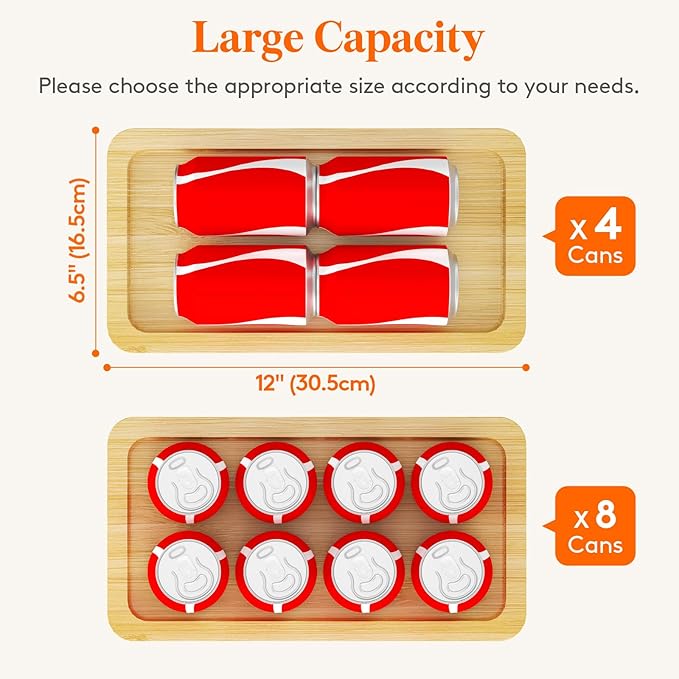 Lifewit 3 Tier Bamboo Serving Tray for Party Supplies, 30 x 17 cm/12" x 6.5" Platters for Serving Food, Reusable Trays with Black Metal Display Stand for Veggie, Fruit, Cookies, Dessert