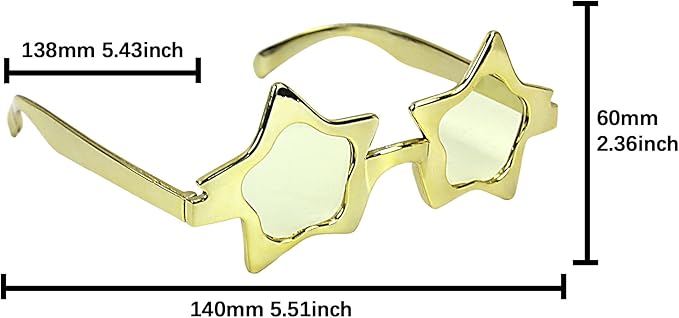 musykrafties Photo Booth Props Sunglasses Set