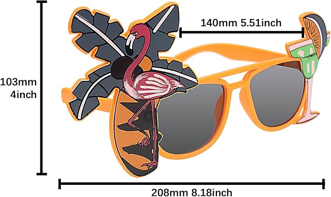 musykrafties Photo Booth Props Sunglasses Set