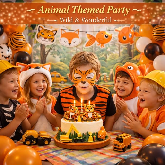 Orange Balloons 12 Inch, 100 Pack Latex Party Balloons, Orange Round Helium Balloons for Thanksgiving Halloween Birthday Kids Party Decorations