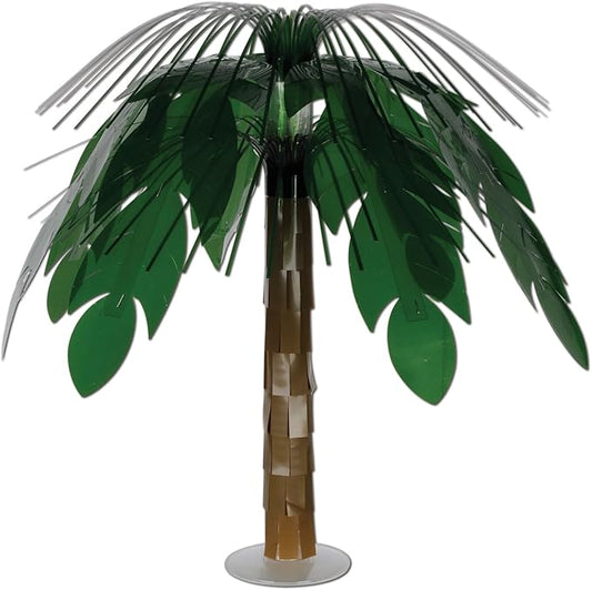 Jungle Palm Cascade Centerpiece Party Accessory (1 count) (1/Pkg)