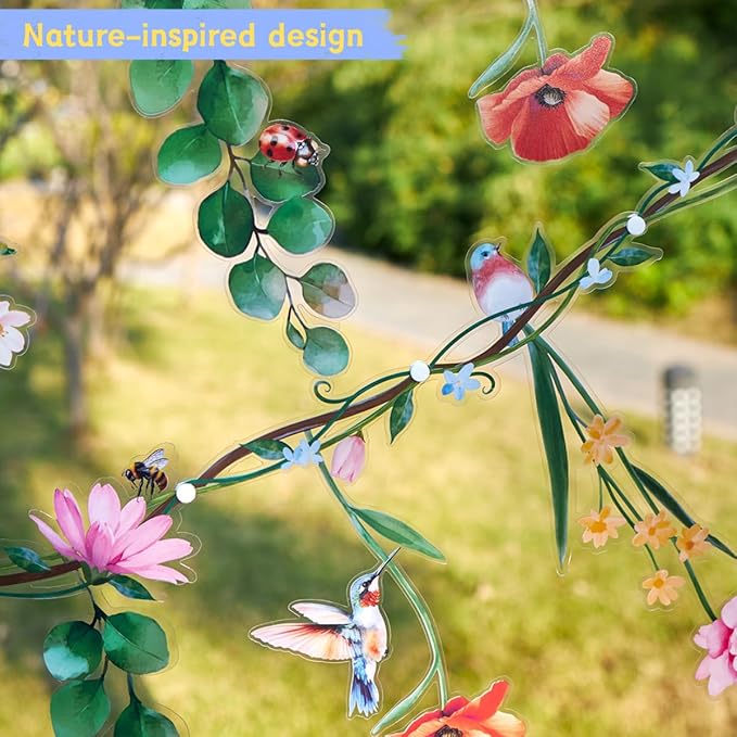 2 Pcs Flower Banner Wildflower Garland, Baby Shower Decorations, Floral for Enchanted Garden Party, Wedding Wild One Bloom Baby Shower Fairy Tale Tea Market Spring Supplies Girl Woodland Party