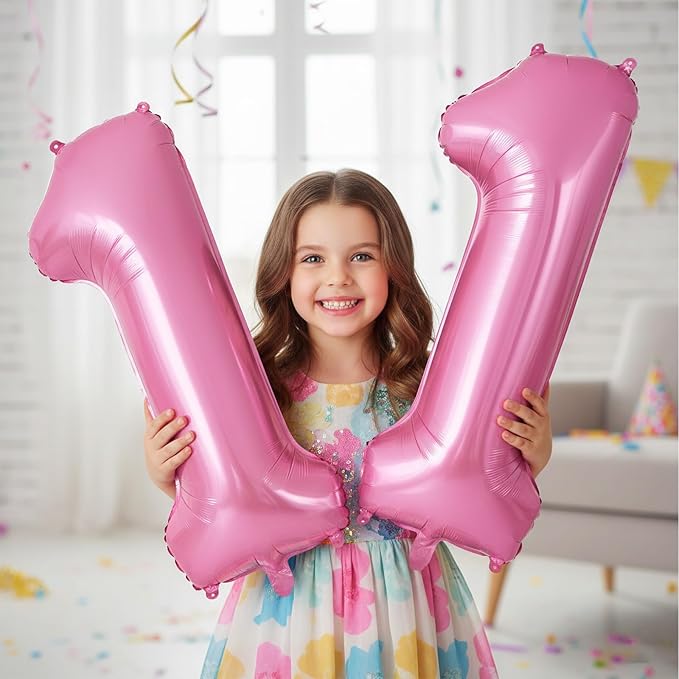 Pink Number 11 Balloons, Big Large Foil Number Balloons, Jumbo Giant Mylar Balloons for Birthday Party Decorations Supplies Anniversary (Number 11)