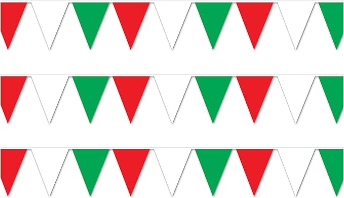 RWG Indoor/Outdoor Pennant Banner Party Accessory