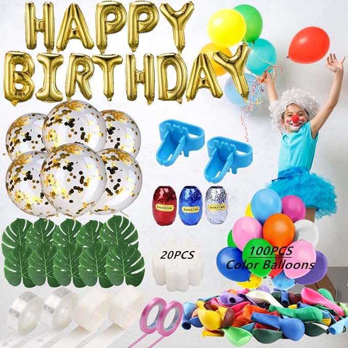 Balloon Pump, Portable Dual Nozzle Ballon Inflator Pump For Balloons 110V 600W Electric Air Pump Blower, Balloon Arch kit &Balloon Garland kit, Balloons For Parties/ Birthday Balloons Set (large)