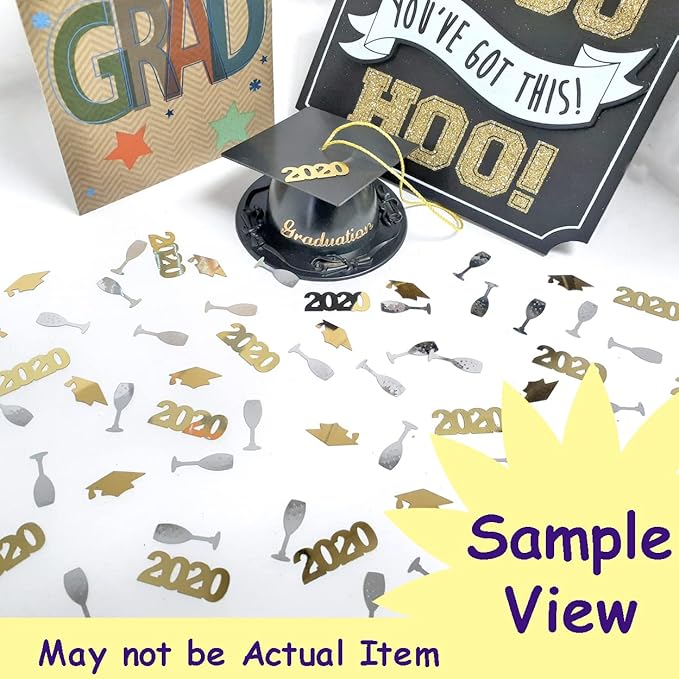 Confetti Year 2026 Green - Half Pound (8 oz) #7349 Q08