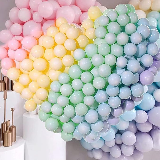 Pastel Balloons，129 Pcs 10inches Pastel Balloons for Wedding bridal shower Birthday Party Decorations