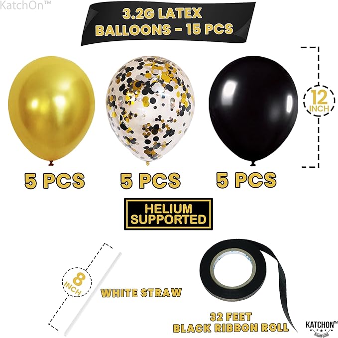 KatchOn, Black We Are So Proud of You Balloons - 16 Inch, Pack of 16 | Proud Of You Balloon for Graduation Decorations 2026, Graduation Balloons, 2026 Graduation Decorations