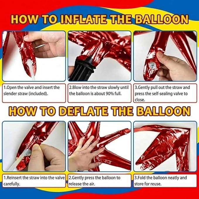 100pcs Hawaii Balloons Garland Arch Kit with Balloons for Birthday Decorations,Party Supplies for boys Girls (Rocket)