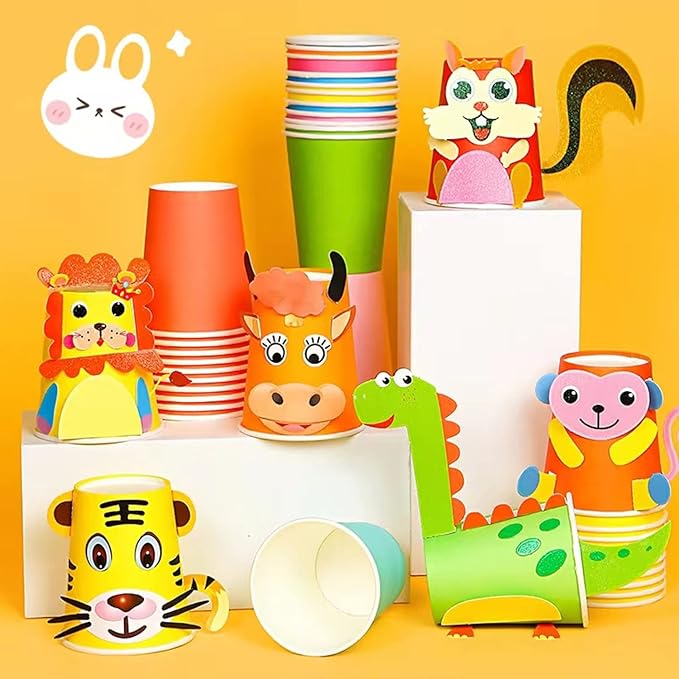 Disposable Paper Cups, 60pcs Orange Disposable Halloween Paper Cups For DIY Wedding Christmas Party Picnic BBQ Travel and Event 8OZ Halloween Party Cups(Orange)