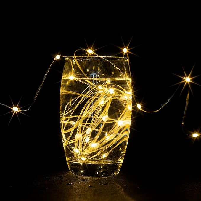 Fairy Lights Plug in,2Pack 100FT 300LEDs Waterproof Led String Lights,8Modes Remote Twinkle Light for Outdoor Indoor Christmas Wedding Birthday Garden Party Decorations,Silver Wire,Warm White