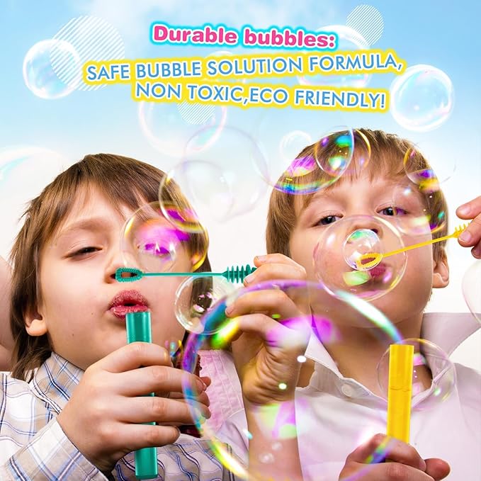 500 PCS Mini Bubble Wands,Bubble Party Favors Assortment Toys for Kids,Themed Birthday, Halloween, Goodie Bags, Carnival Prizes, Wedding, Bubble Maker Toys for Kids,Outdoor Gifts for Girls & Boys