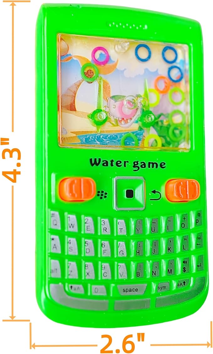 Desyeryamimi 24 Pack Handheld Water Ring Games for Kids Party Favors,Goodie Bags Stuffers,Classroom Prize Rewards Toys,Birthday Return Gifts,Pinata Filler, Pocket Games Bulk