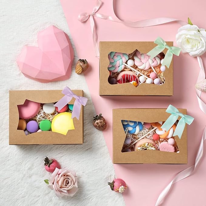 Meseey 120 Pcs 1.5 Inches Premade Craft Bows Self Adhesive Pastel Rainbow Satin Ribbon Bows for Gift Wrapping, Party Decor, Wedding & Event Embellishments (Pastel Set)
