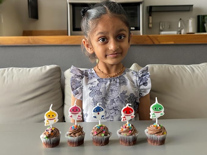 Birthday Cake Candles (Shark)
