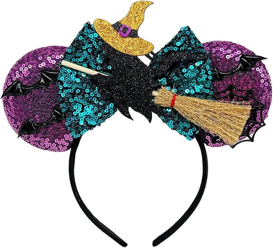 Mouse Ears Bow Headband With Accessories Decoration, for Cartoon Cosplay Costume Party