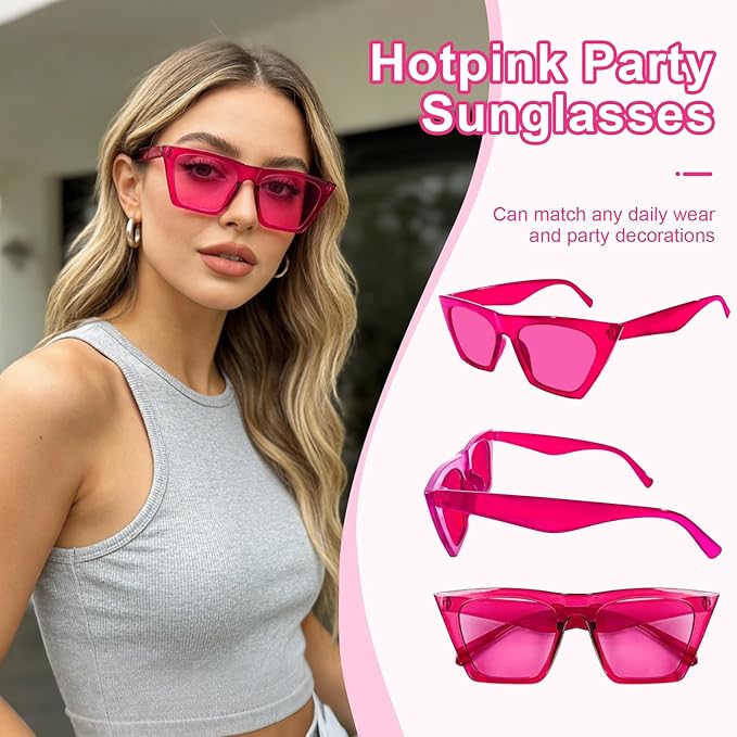 SUNOVELTIES 12 Mixed Style Sunglasses Classic Retro Party Favors Eyewear Costume Accessories Bulk Glasses for Unisex Adult