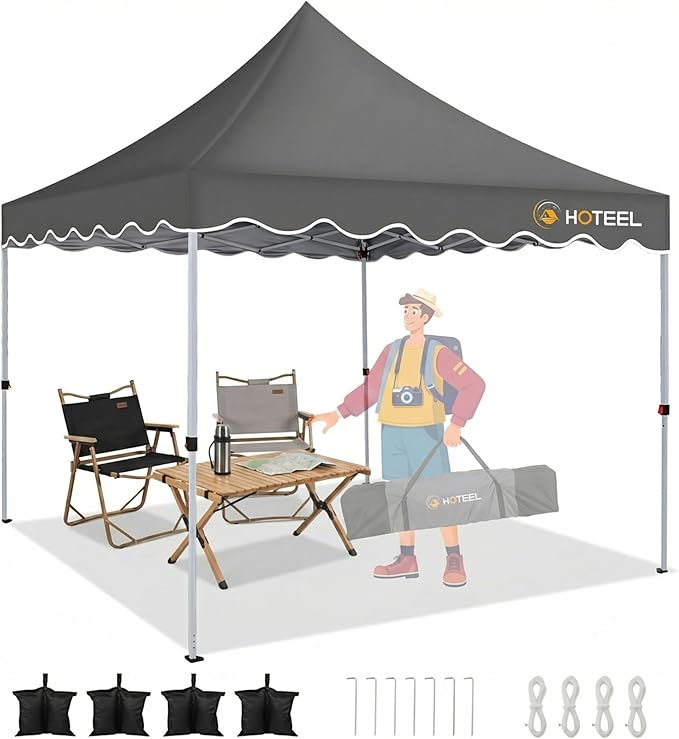 HOTEEL 10×10 Pop Up Canopy