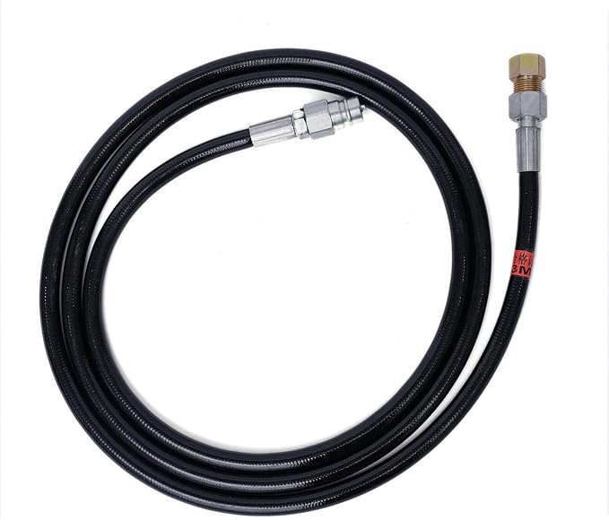 Handheld CO2 Cannon Gun DJ CO2 Jet Machine Manual Control CO2 Party Cannon 16-33ft Spray Stage Effect CO2 Column Machine with Gas Hose for Nightclub, Concert, Party, Wedding