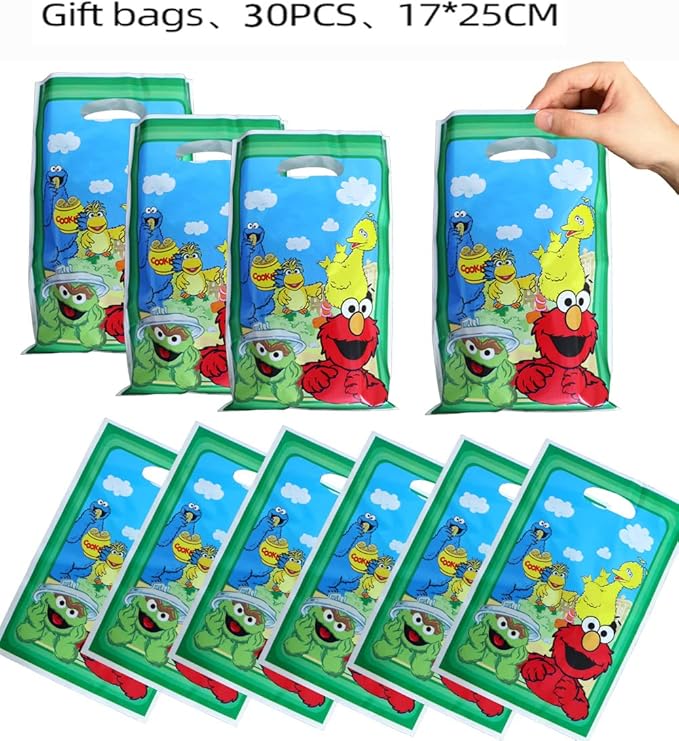 Losede 30pcs Birthday Party Gift Bags Candy Bags Goody Bags Birthday Party Supplies Decorations (Style 5)