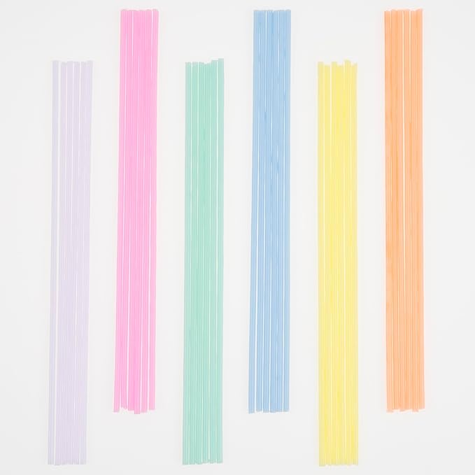 Meri Meri Super Skinny Tall Cake Candles (Pack of 36), 8" Tall, Unscented, Candles