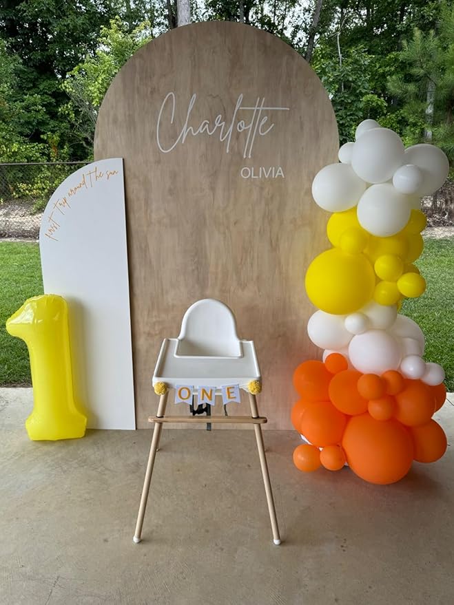 Number 6 Balloon 40 Inch, 6 7 Six Seven Birthday Decorations, 6th Birthday Balloon for Men Women, Yellow 16 60 61 65 Numbers Balloons Party Wedding Events Decorations