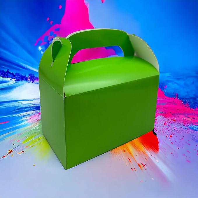 Oojami 24 Pack Treat Boxes Party Favor Boxes Paper Gift Boxes for Birthday Party Gable boxes (Assorted)