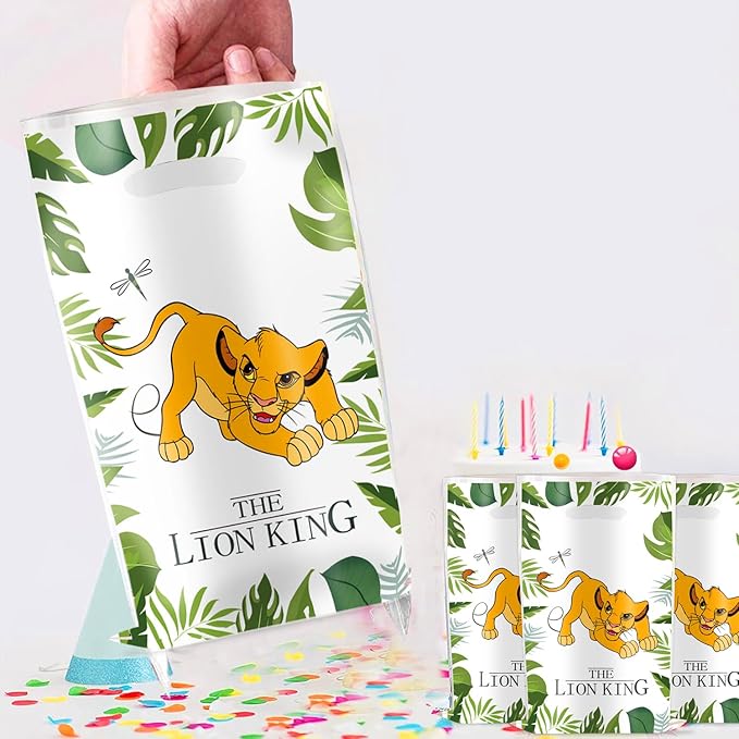 Losede 30pcs Birthday Party Gift Bags Candy Bags Goody Bags Birthday Party Supplies Decorations (Style 2)