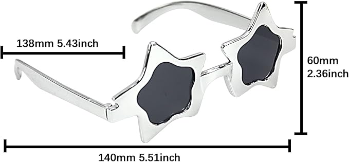 musykrafties Photo Booth Props Sunglasses Set