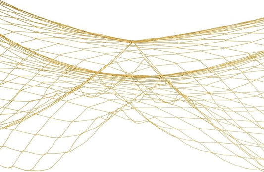 Fish Netting (Yellow) Party Accessory (1 Count) (1/Pkg)
