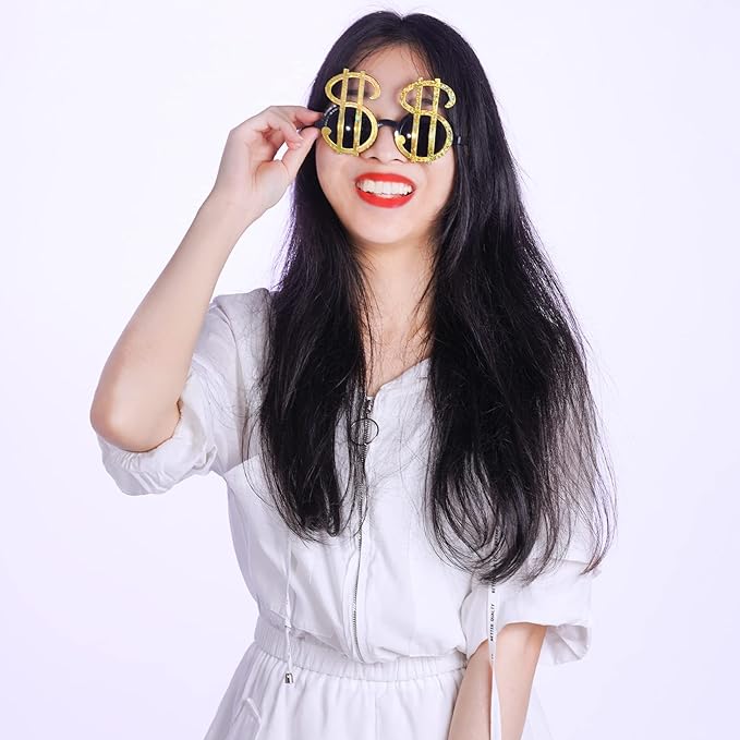 Sucrain 9pcs Luau Sunglasses Hawaiian Tropical Glasses Summer Photo Beach Supplies Decoration