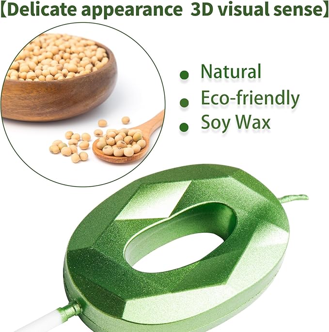 Yiran Number 14 Candles,14th Birthday Candles,Green Happy Birthday Candle for Cake,3D Design Cake Topper Decorations for Girl Women Pet Birthday Party Wedding Anniversary Celebration Supplies