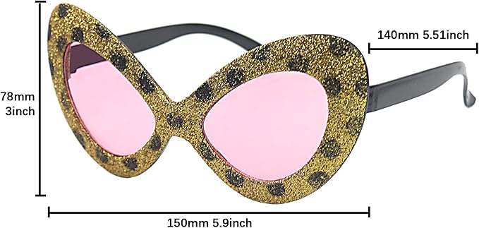 musykrafties Photo Booth Props Sunglasses Set