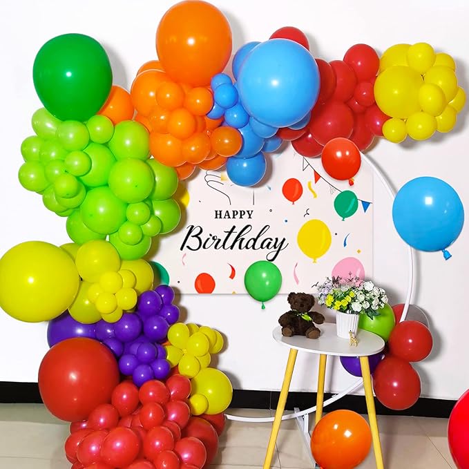 Yellow Balloon Arch Kit 111Pcs 18 12 5 Inch Latex Party Balloons Garland for Birthday Baby Shower Wedding Engagement Anniversary Christmas Party Decorations